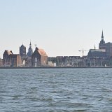 Stralsund "from the sea"..